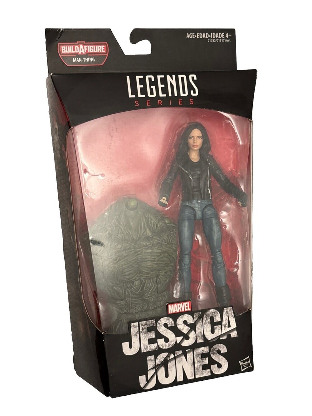 Marvel Knights Legends Jessica Jones 6" Man-Thing BAF Action Figure . Sealed